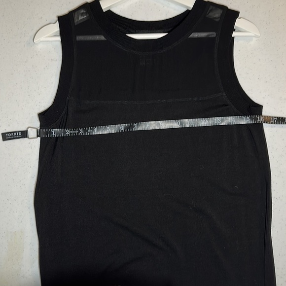 Carole Little Mixed Media Black Maxi Dress Size Small - Picture 6 of 6